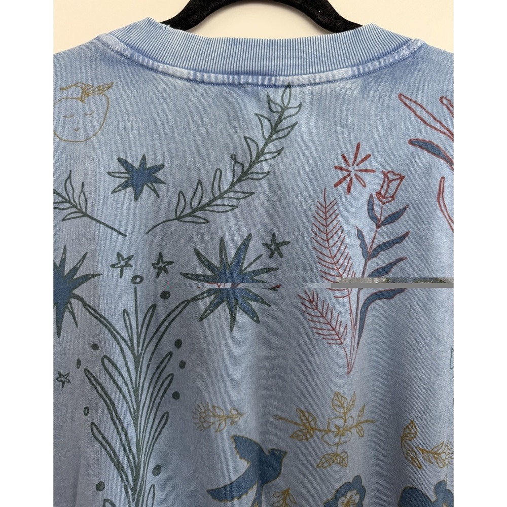 Free People Gaia Sweatshirt Folk Combo Women's Size Small - Picture 4 of 12
